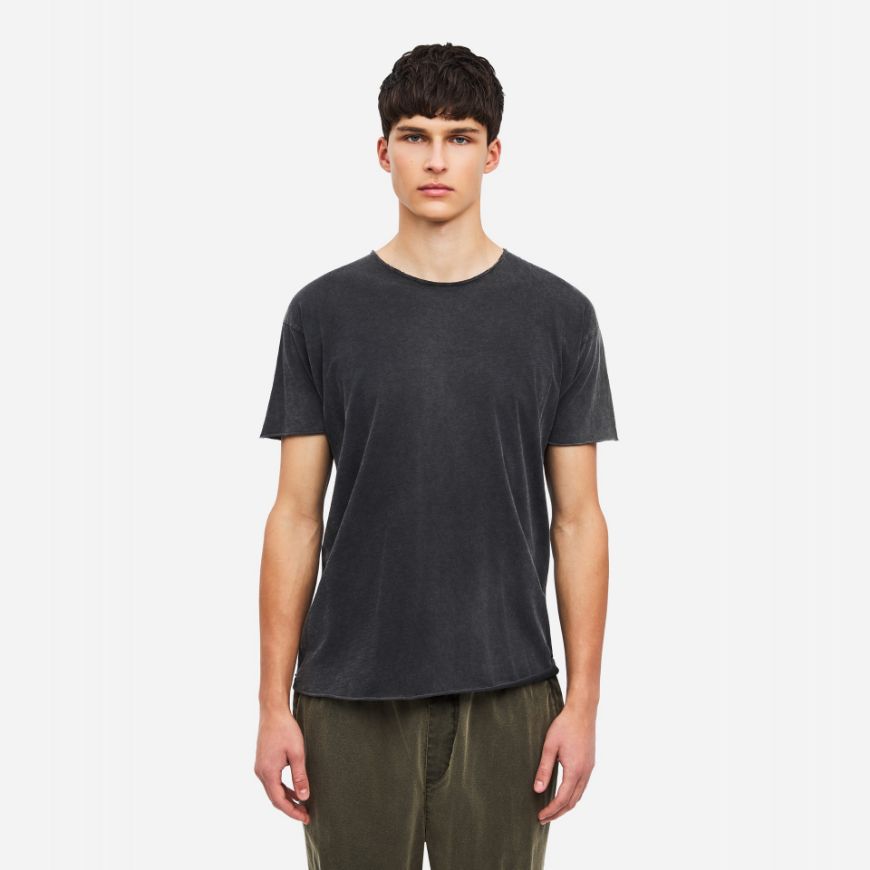 Picture of DIRTY LAUNDRY MEN'S RELAXED SLEEVES T-SHIRT VINTAGE BLACK