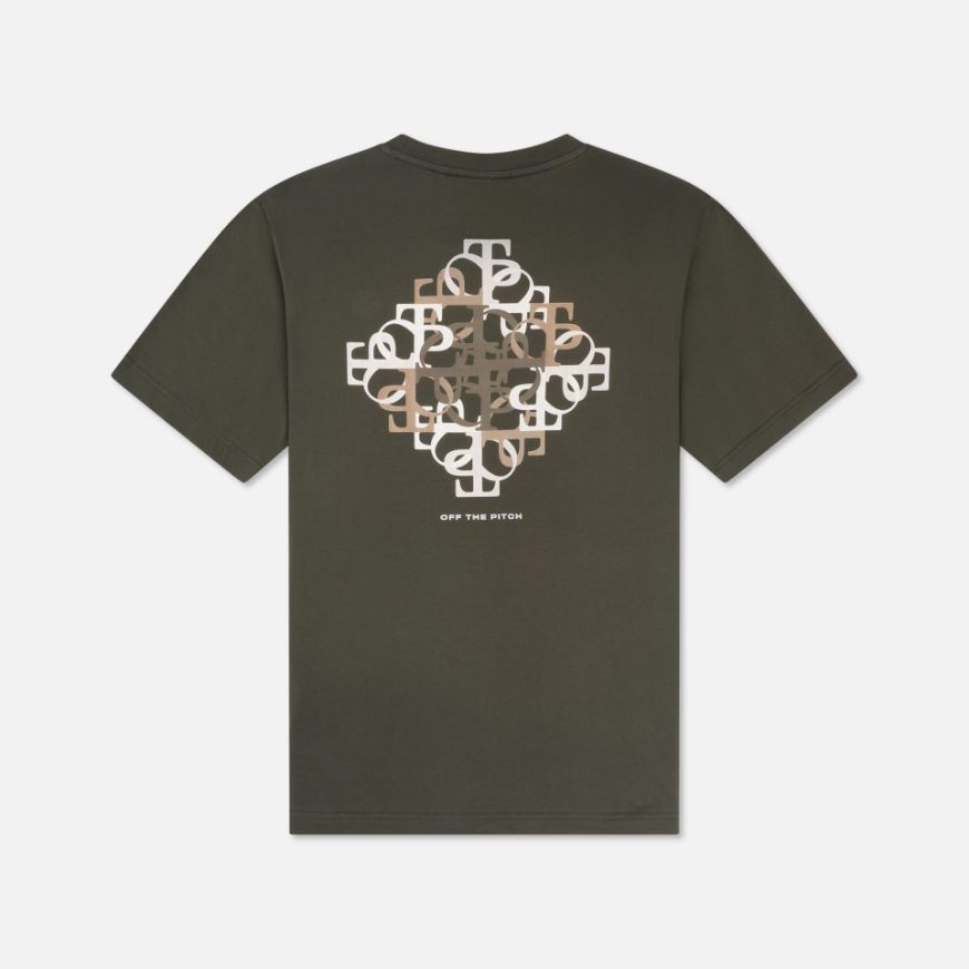 Picture of OTP MEN'S PENDANT REGULAR TEE DARK OLIVE
