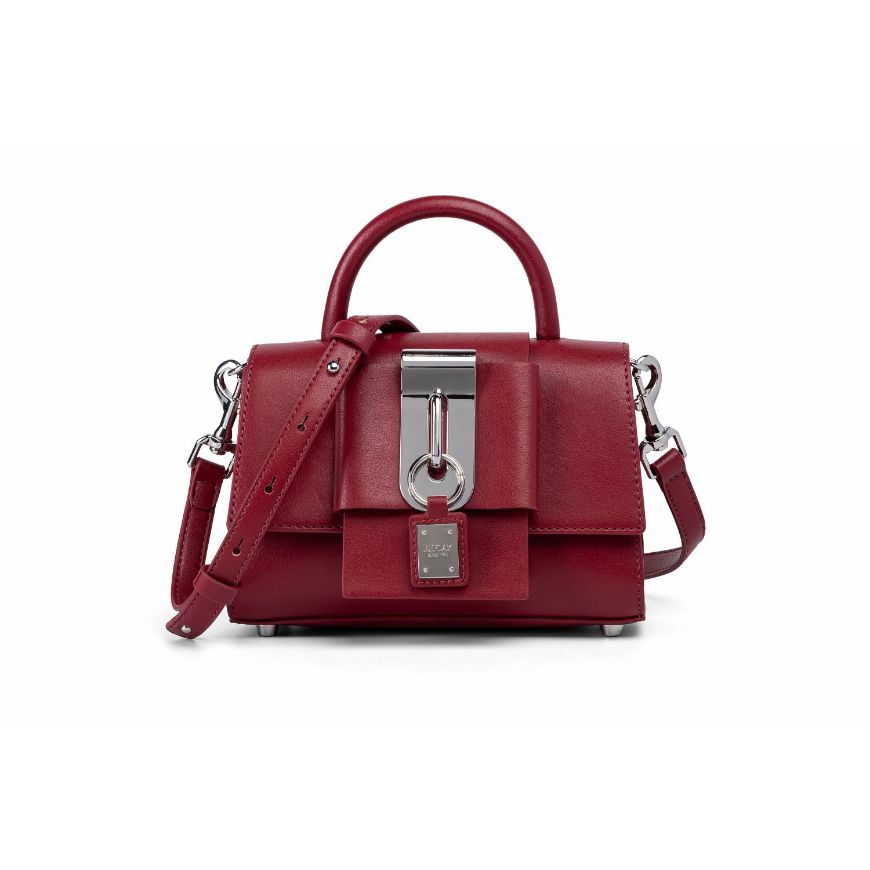 Снимка на REPLAY ДАМСКА ЧАНТА PLAIN CROSSBODY BAG WITH PADLOCK RED