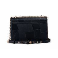 Снимка на REPLAY ДАМСКА ЧАНТА PATCHWORK EFFECT CROSSBODY BAG BLACK+GOLD 3