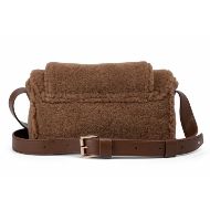 Снимка на REPLAY ДАМСКА ЧАНТА TEDDY FUR CROSSBODY BAG BROWN 3