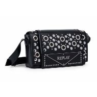 Снимка на REPLAY ДАМСКА ЧАНТА CROSSBODY BAG WITH STUDS BLACK 2