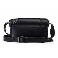 Picture of REPLAY WOMEN'S CROSSBODY BAG WITH EMBROIDERY AND STUDS BLACK 3