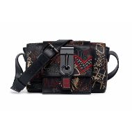 Picture of REPLAY WOMEN'S CROSSBODY BAG WITH EMBROIDERY AND STUDS BLACK 1