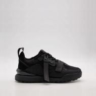 Picture of REPLAY MEN'S FIELD 2.0 STRAP CAMO SNEAKERS BLACK 1