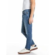Снимка на REPLAY МЪЖКИ ДЕНИМ WILLBI REGULAR-FIT DARK INDIGO SUPER STRETCH DENIM JEANS MEDIUM BLUE 2