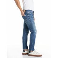 Снимка на REPLAY МЪЖКИ ДЕНИМ WILLBI REGULAR-FIT DARK INDIGO SUPER STRETCH DENIM JEANS MEDIUM BLUE 4