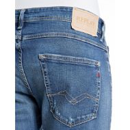 Снимка на REPLAY МЪЖКИ ДЕНИМ WILLBI REGULAR-FIT DARK INDIGO SUPER STRETCH DENIM JEANS MEDIUM BLUE 8