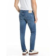 Снимка на REPLAY МЪЖКИ ДЕНИМ WILLBI REGULAR-FIT DARK INDIGO SUPER STRETCH DENIM JEANS MEDIUM BLUE 3