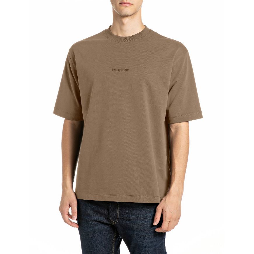 Снимка на REPLAY МЪЖКА БЛУЗА DNM OVERSIZED HEAVY JERSEY T-SHIRT MUD