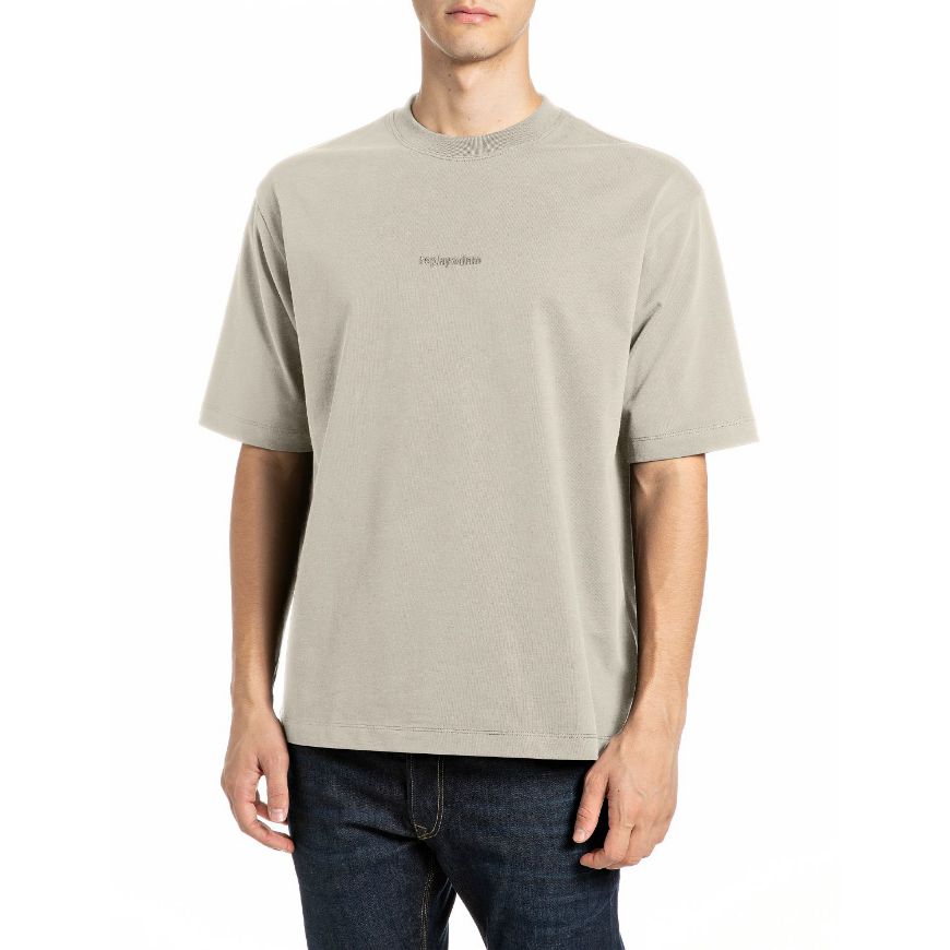 Снимка на REPLAY МЪЖКА БЛУЗА DNM OVERSIZED HEAVY JERSEY T-SHIRT PELICAN