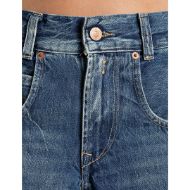 Снимка на REPLAY ДАМСКИ ДЕНИМ HALLEBE BARREL-FIT RECYCLED COTTON DENIM JEANS MEDIUM BLUE 6