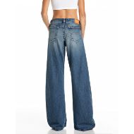 Снимка на REPLAY ДАМСКИ ДЕНИМ HALLEBE BARREL-FIT RECYCLED COTTON DENIM JEANS MEDIUM BLUE 3