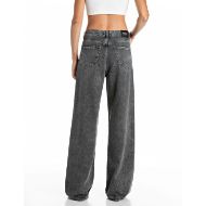 Снимка на REPLAY ДАМСКИ ДЕНИМ CARY WIDE-LEG COTTON/TENCEL DENIM JEANS DARK GREY 3