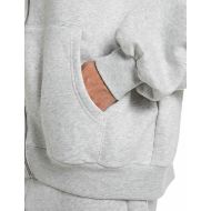 Снимка на REPLAY ДАМСКИ СУИТШЪРТ BOYFRIEND COTTON POLY FLEECE ZIPPED HOODIE ICE GREY MELANGE 5