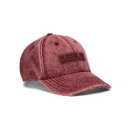 Picture of REPLAY UNISEX USED-EFFECT BASEBALL CAP CAP RED 1