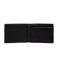 Picture of REPLAY MEN'S EMBIOSSED SHEEP&TEXTURISED LEATHER WALLETS BLACK 2