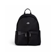 Picture of REPLAY МЪЖКА ЧАНТА NYLON BACKPACK WITH DIAMOND LOGO AND ZIP POCKETS BLACK 1