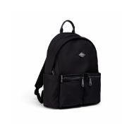 Picture of REPLAY МЪЖКА ЧАНТА NYLON BACKPACK WITH DIAMOND LOGO AND ZIP POCKETS BLACK 2
