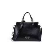 Picture of REPLAY WOMEN'S VINTAGE LOOK LARGE CROSSBODY BAG WITH LOGO BLACK 1