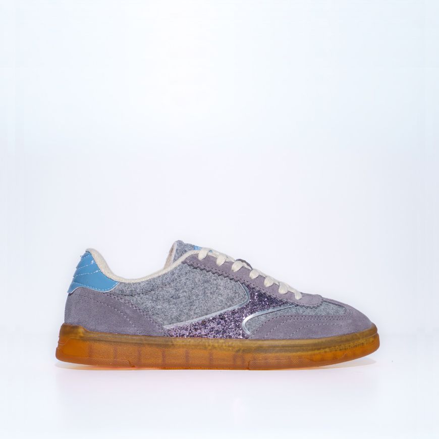 Picture of SCOTCH&SODA WOMEN'S NIXIE SNEAKERS GREY-SILVER