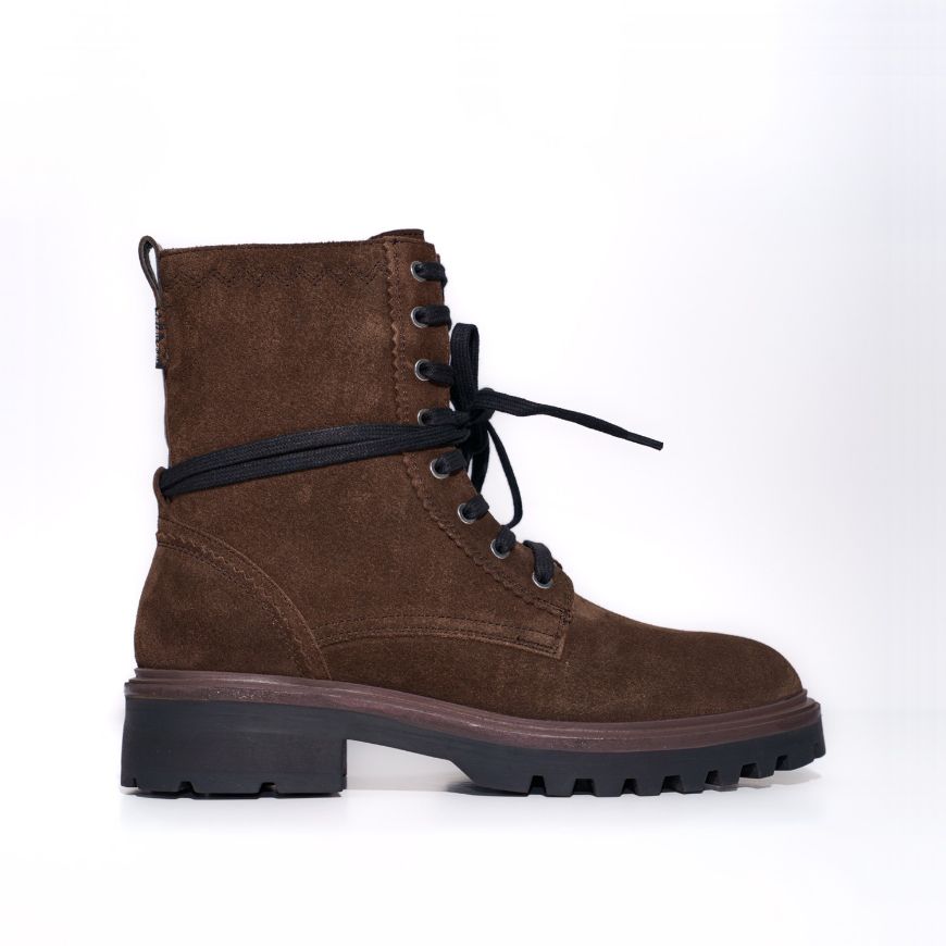 Picture of SCOTCH&SODA WOMEN'S BETTIE BOOTS DARK BROWN