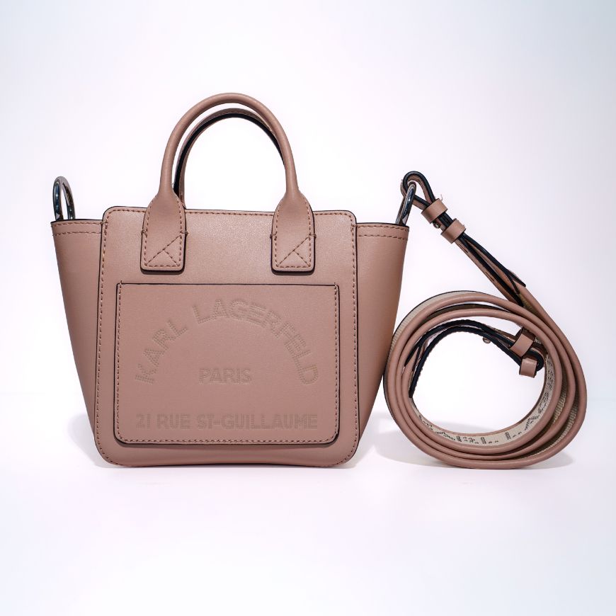 Picture of KARL LAGERFELD WOMEN'S DAILY MINI TOTE NUDE PINK