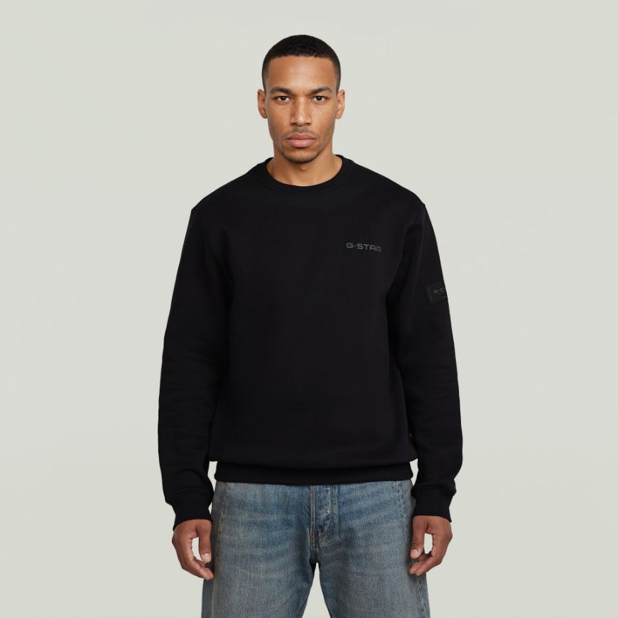 Снимка на G-STAR МЪЖКИ СУИТШЪРТ RELAXED SWEATER DK BLACK