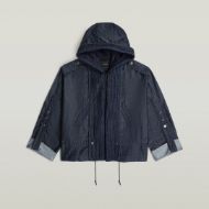 Picture of G-STAR WOMEN'S FLUID CROPPED JACKET RINSED 2