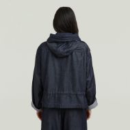 Picture of G-STAR WOMEN'S FLUID CROPPED JACKET RINSED 3