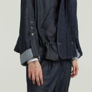 Picture of G-STAR WOMEN'S FLUID CROPPED JACKET RINSED 4