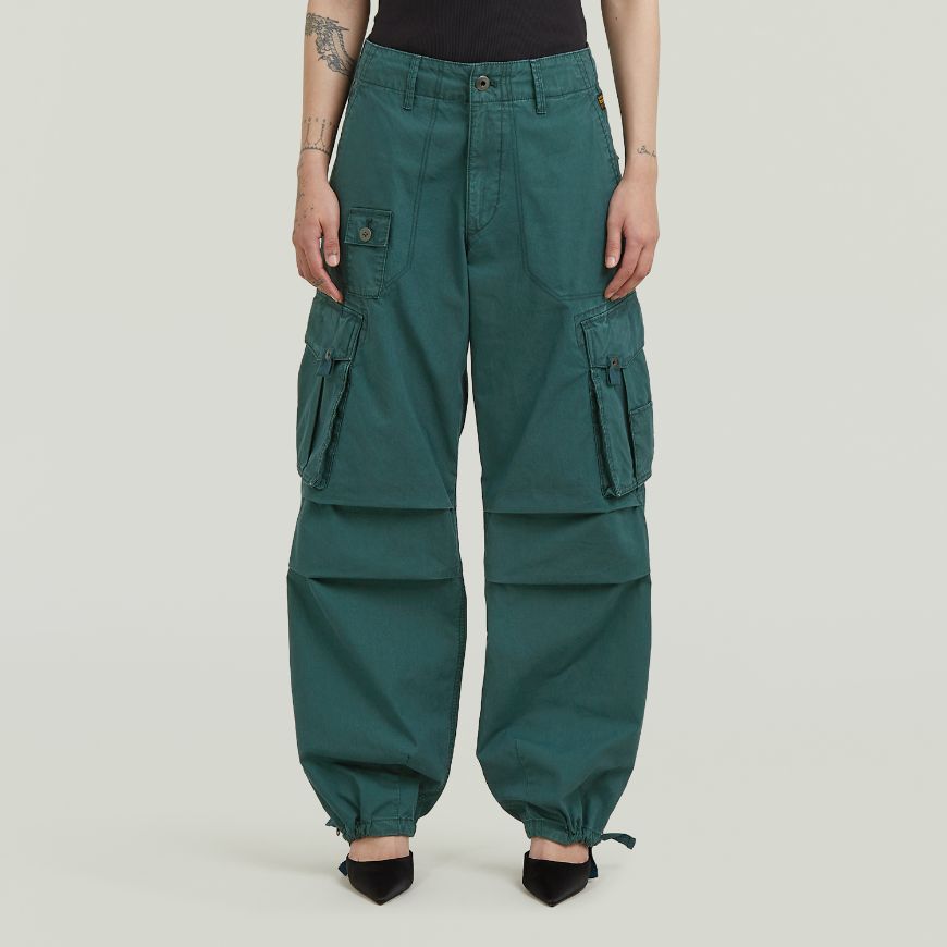 Picture of G-STAR WOMEN'S MEGA CARGO PANTS MIDNIGHT BLUE GD