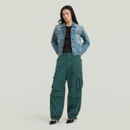 Picture of G-STAR WOMEN'S MEGA CARGO PANTS MIDNIGHT BLUE GD 5
