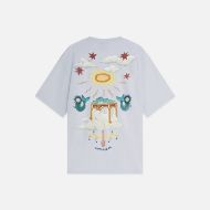 Picture of SCOTCH&SODA MEN'S FRONT AND BACK ARTWORK LOOSE FIT T-SHIRT - GREY DAWN 2