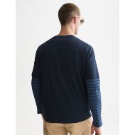 Picture of SCOTCH&SODA MEN'S FRONT ARTWORK RELAXED FIT T-SHIRT - SKY CAPTAIN 5