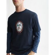 Picture of SCOTCH&SODA MEN'S FRONT ARTWORK RELAXED FIT T-SHIRT - SKY CAPTAIN 6