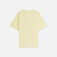 Picture of SCOTCH&SODA MEN'S FRONT ARTWORK RELAXED FIT T-SHIRT - PASTEL YELLOW 2