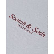 Picture of SCOTCH&SODA MEN'S FRONT AND BACK ARTWORK RELAXED FIT SWEATSHIRT - GREY DAWN 3