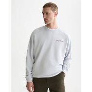Picture of SCOTCH&SODA MEN'S FRONT AND BACK ARTWORK RELAXED FIT SWEATSHIRT - GREY DAWN 4