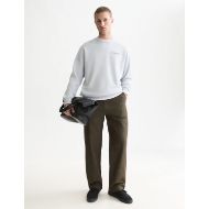 Picture of SCOTCH&SODA MEN'S FRONT AND BACK ARTWORK RELAXED FIT SWEATSHIRT - GREY DAWN 7