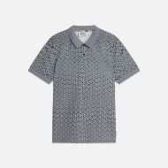 Picture of SCOTCH&SODA MEN'S MICRO-PRINTED REGULAR FIT POLO - GLITCH GEO TRADEWINDS 1