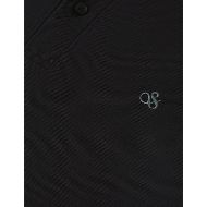 Picture of SCOTCH&SODA MEN'S PIQUE RELAXED FIT GARMENT DYED POLO - METEORITE 3