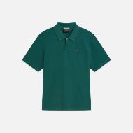Picture of SCOTCH&SODA MEN'S PIQUE RELAXED FIT GARMENT DYED POLO - DEEP TEAL 1