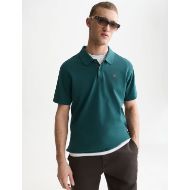 Picture of SCOTCH&SODA MEN'S PIQUE RELAXED FIT GARMENT DYED POLO - DEEP TEAL 4