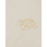 Picture of SCOTCH&SODA WOMEN'S CORE CHEST ARTWORK REGULAR T-SHIRT - OFF WHITE 3