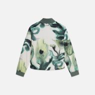 Picture of SCOTCH&SODA WOMEN'S REVERSIBLE QUILTED BOMBER - BALSAM GREEN 4