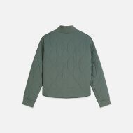 Picture of SCOTCH&SODA WOMEN'S REVERSIBLE QUILTED BOMBER - BALSAM GREEN 2