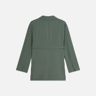 Picture of SCOTCH&SODA WOMEN'S LYOCELL BLEND DOUBLE BREASTED BLAZER - BALSAM GREEN 2