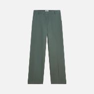 Picture of SCOTCH&SODA WOMEN'S EDIE - HIGH-RISE WIDE-LEG LYOCELL BLEND PANTS - BALSAM GREEN 1