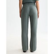 Picture of SCOTCH&SODA WOMEN'S EDIE - HIGH-RISE WIDE-LEG LYOCELL BLEND PANTS - BALSAM GREEN 5